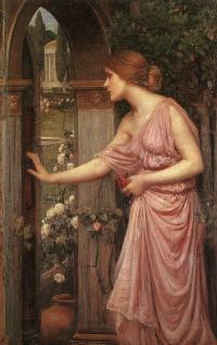 'Psyche Entering Cupid's Garden' - John William Waterhouse