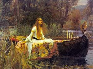 'The Lady of Shalott' - John William Waterhouse (1888)