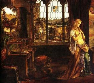 'The Lady of Shalott' - William Maw Egley