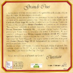 Grands Crus (back) Album Cover