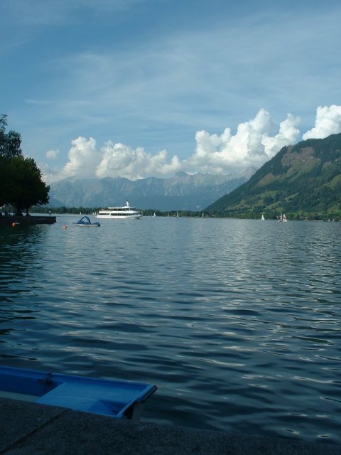 Lovely lakes and mountain setting