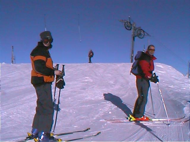 Alan and Claire - Two of our chalet mates.