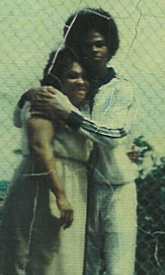 Aritha Payne and her son Marlin May