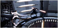 Obi-Wan Kenobi and Darth Maul Fight