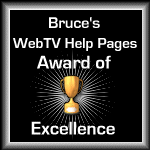 Bruce's WebTV Help