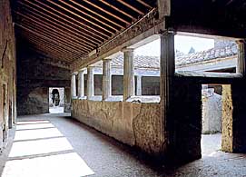 Villa of the Mysteries - Courtyard