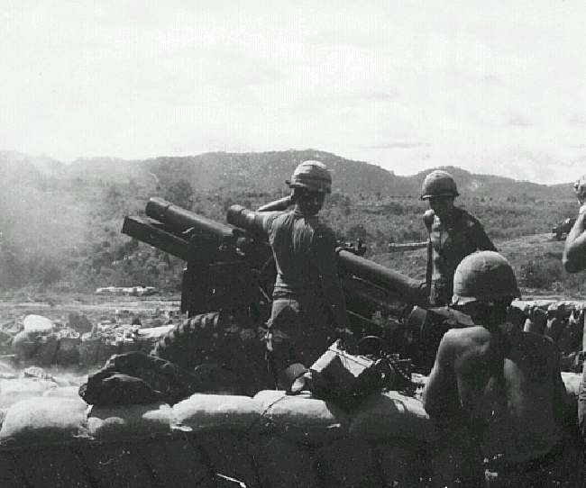 Firing On Hill 1230 - 1967