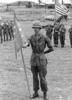 SFC Jeff Bell, During Ceremony