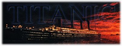 The RMS Titanic steams west