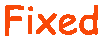 Fixed!