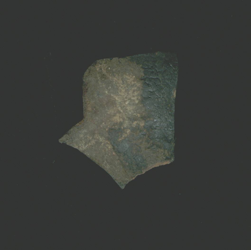 Leather fragment - Side B - Enlarged View