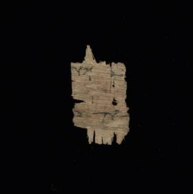 Greek Papyrus fragment - Recto