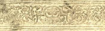 Blindstamped Vellum decoration from a 18th century binding.