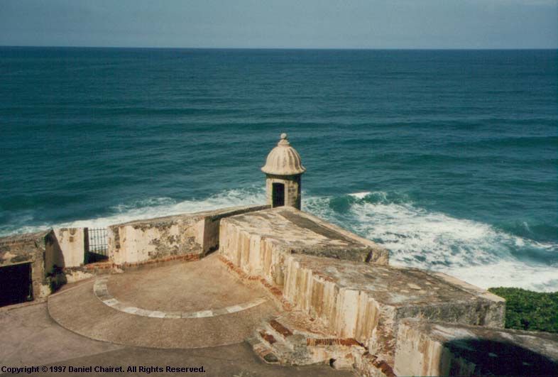 view from Fort El Morro