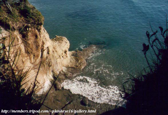 cliff view at Oregon coast