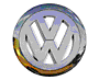 Crome VW logo spinning