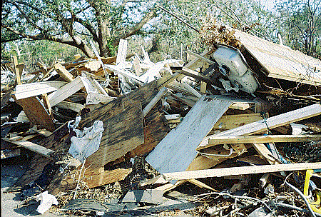 Residential Home Destroyed