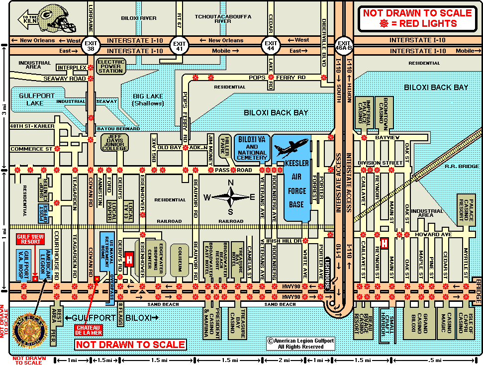 Detailed Map East of Post 119