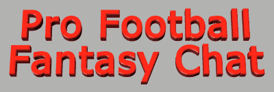 Chat with other Pro Football Fantasy Team owners and compare your ideas