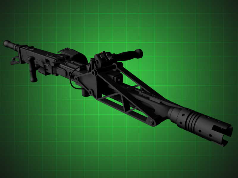 A great 3d rendering of the Smart Gun