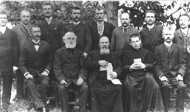 Teachers and officials in Keestur (1893)