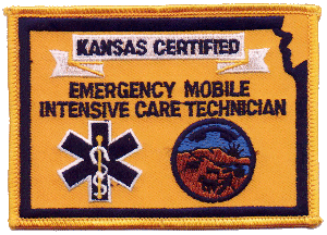 Kansas State Paramedic Patch