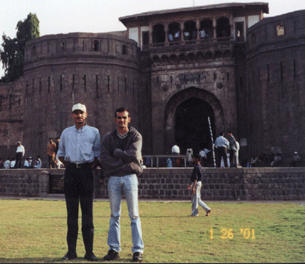 Madhu and Sachin, in Pune