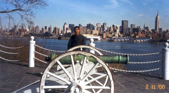 Stevens University Campus - Manhattan in background