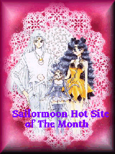 Sailormoon Hot Site Award of The Month