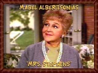 Mabel Albertson as Mrs. Stephens