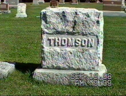 Thomson Family Plot