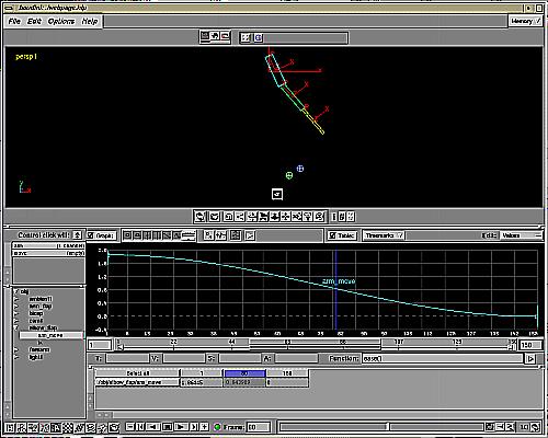 Houdini Animation Editor