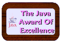 The Java Award Of Excellence