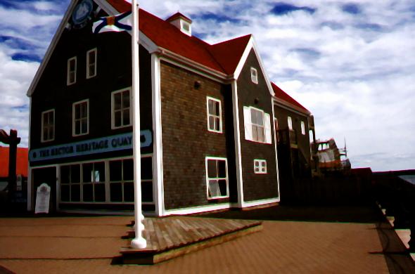Exterior of the Interpretive Centre