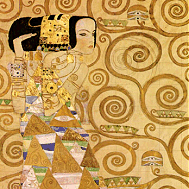 'Expectation,' by Klimt (detail)