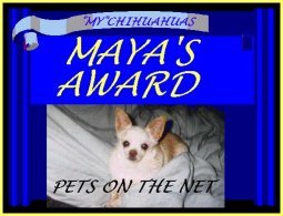 My Chihuahua Award