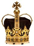 A picture of the English crown