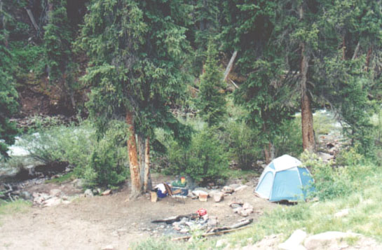 1st camp site