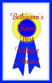 Bethieann's Room Best Website Award