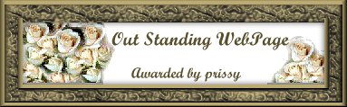 Prissy's Award