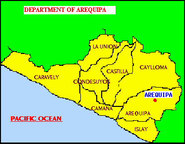 Arequipa Map