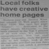 Newspaper article