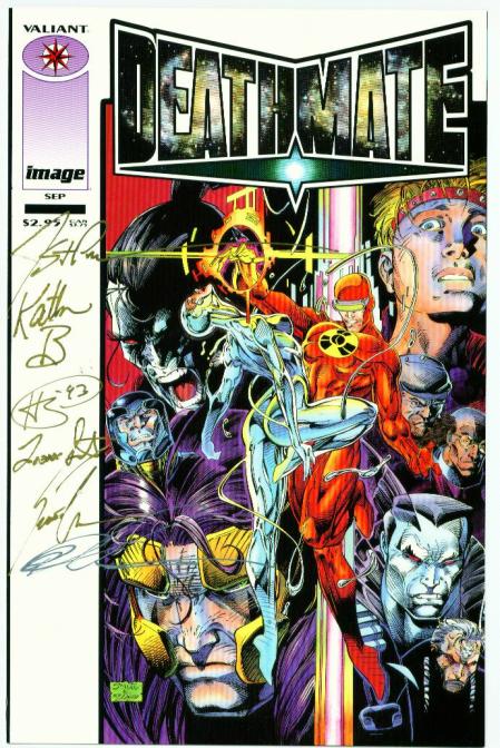 Deathmate Prologue: : White Cover Variant (Signed)