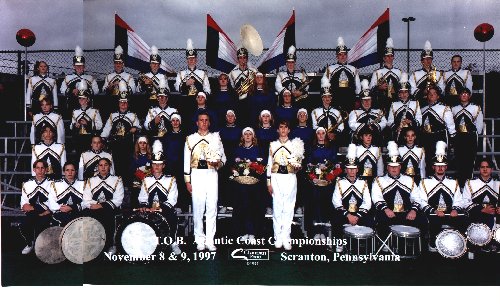 Pennsville Eagle Band At Scranton, PA 1997