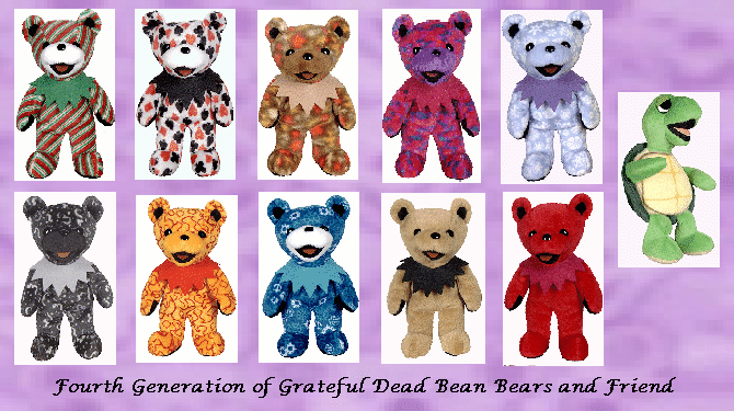 Grateful Dead Bears Fourth Generation