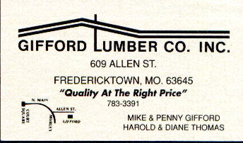 Gifford Lumber Co. Fredericktown, MO USA