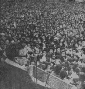 Allende amigo del pueblo chileno.