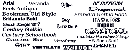 Fonts