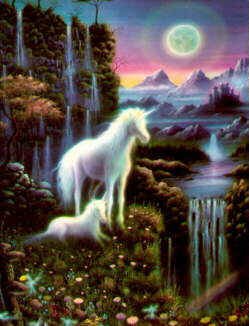 fantasy with unicorns