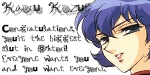 I am Kozue!